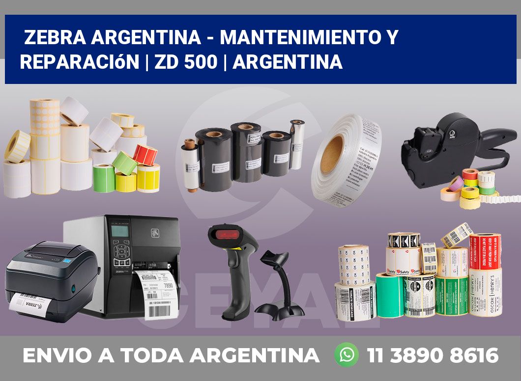 Zebra argentina – Mantenimiento y reparación | ZD 500 | Argentina