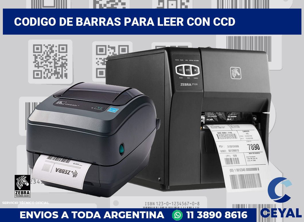 codigo de barras para leer con ccd