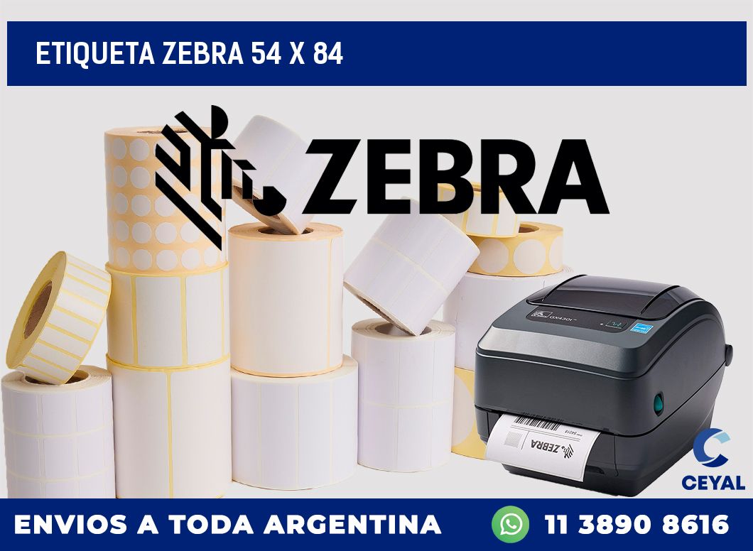 etiqueta zebra 54 x 84