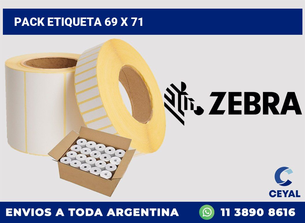 pack etiqueta 69 x 71