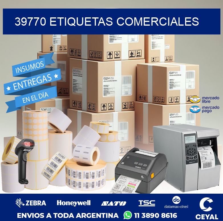 39770 ETIQUETAS COMERCIALES