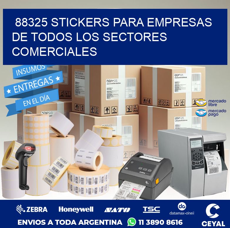 88325 STICKERS PARA EMPRESAS DE TODOS LOS SECTORES COMERCIALES