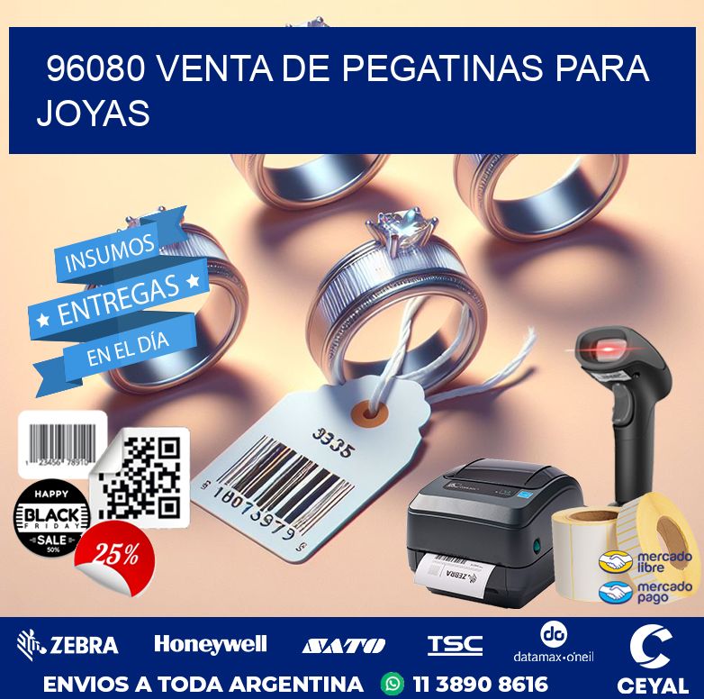 96080 VENTA DE PEGATINAS PARA JOYAS