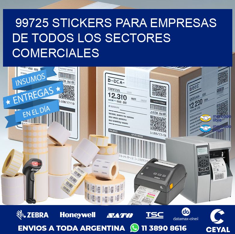 99725 STICKERS PARA EMPRESAS DE TODOS LOS SECTORES COMERCIALES