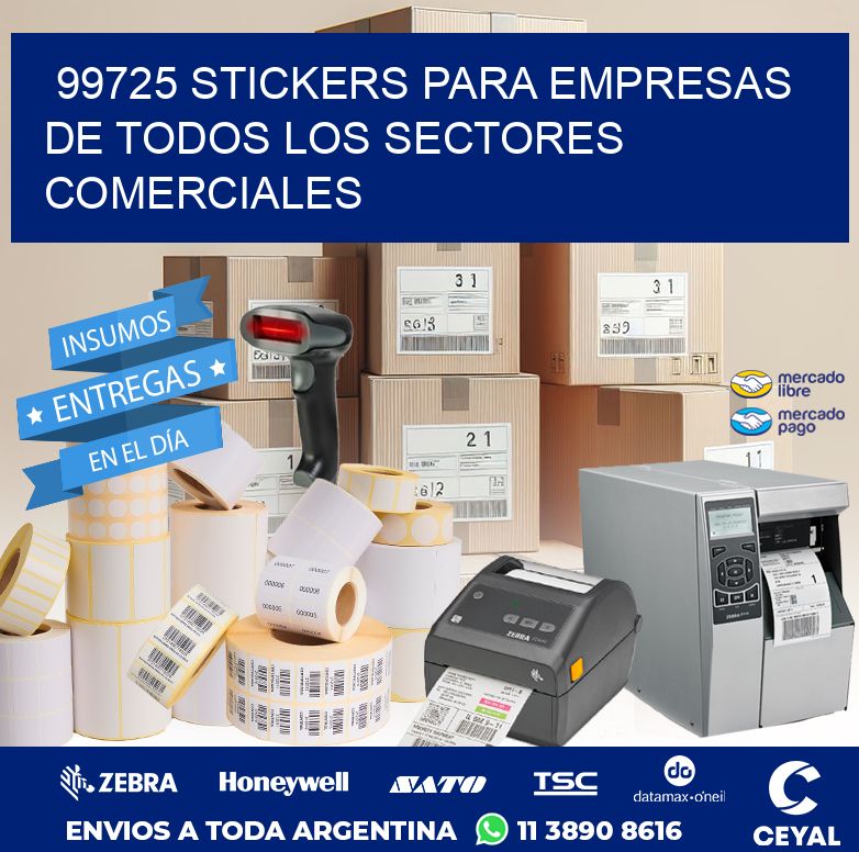 99725 STICKERS PARA EMPRESAS DE TODOS LOS SECTORES COMERCIALES