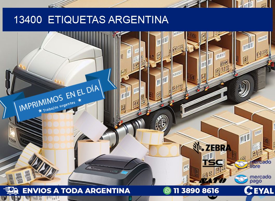 13400  etiquetas argentina