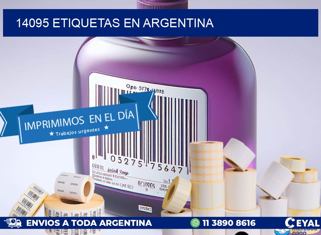 14095 etiquetas en argentina
