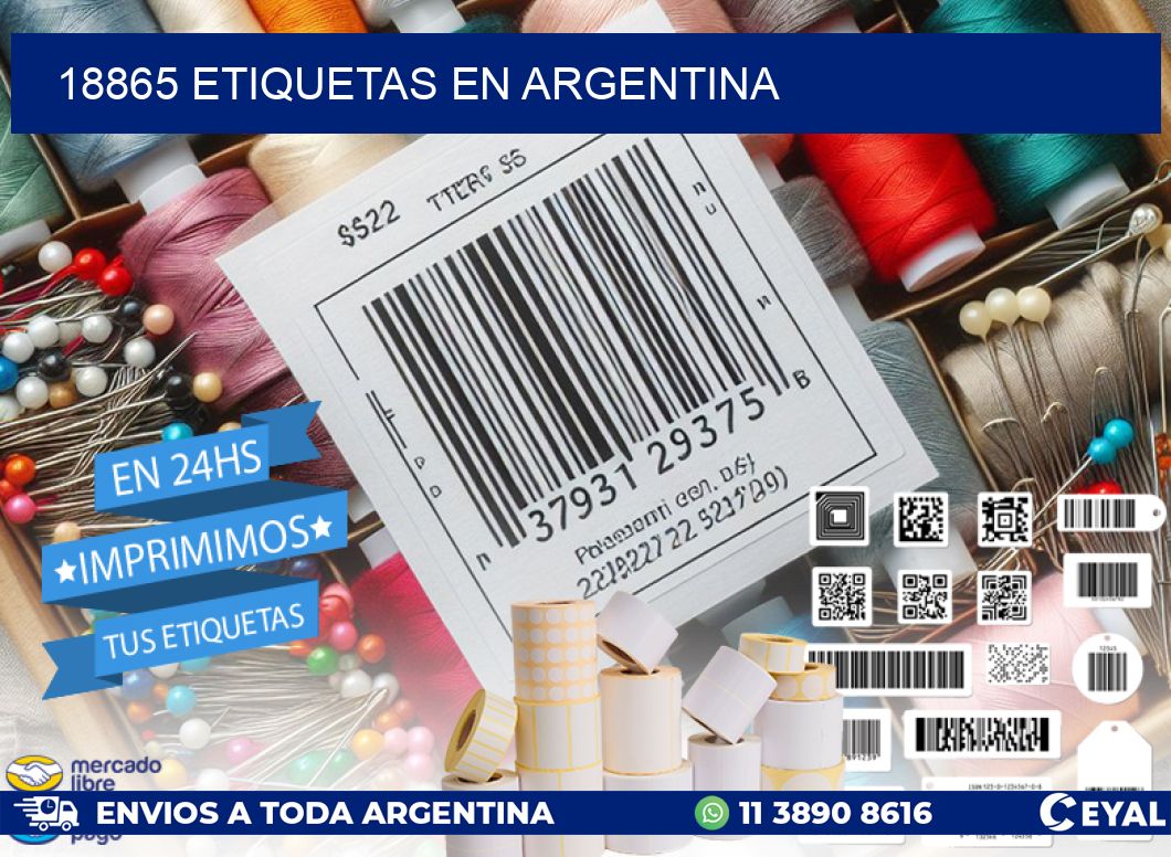 18865 etiquetas en argentina