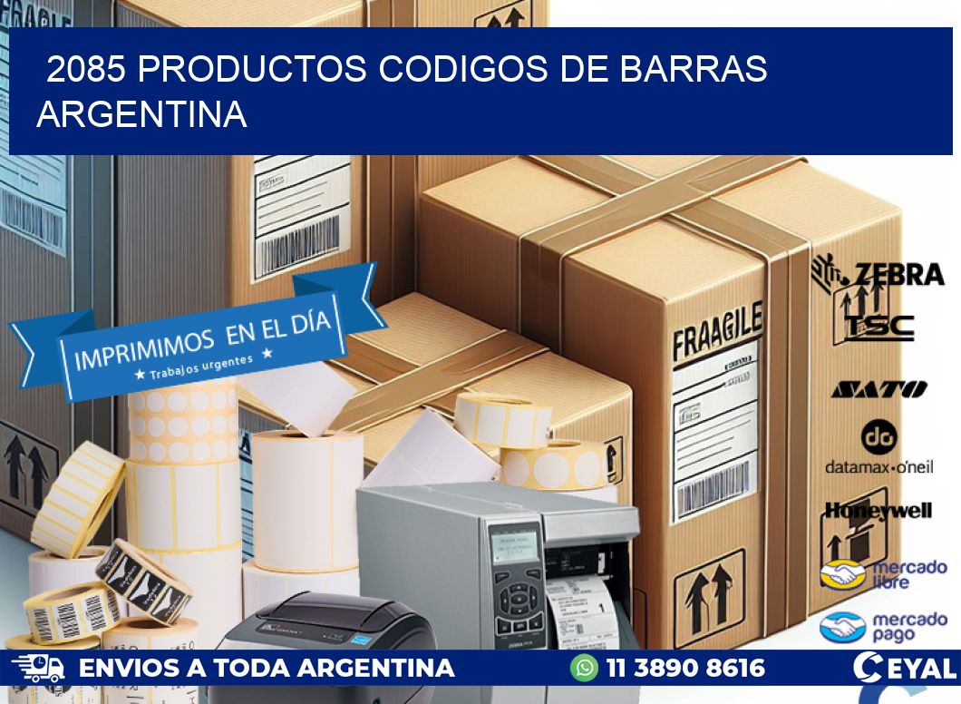 2085 productos codigos de barras argentina