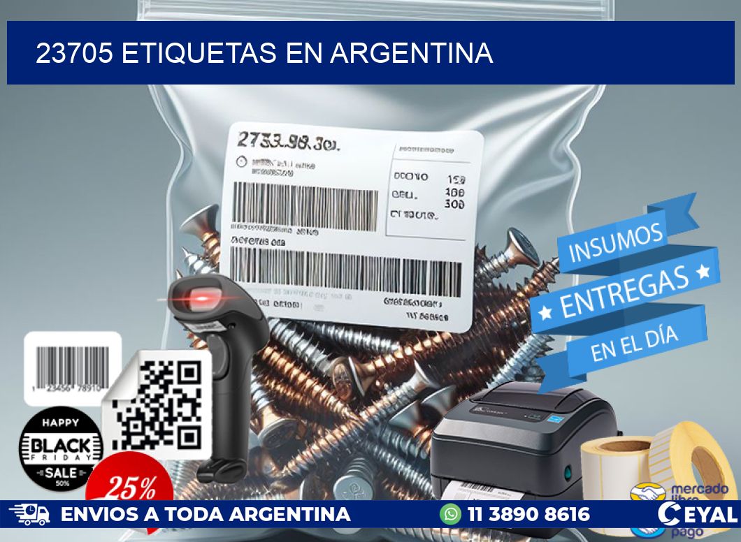 23705 etiquetas en argentina