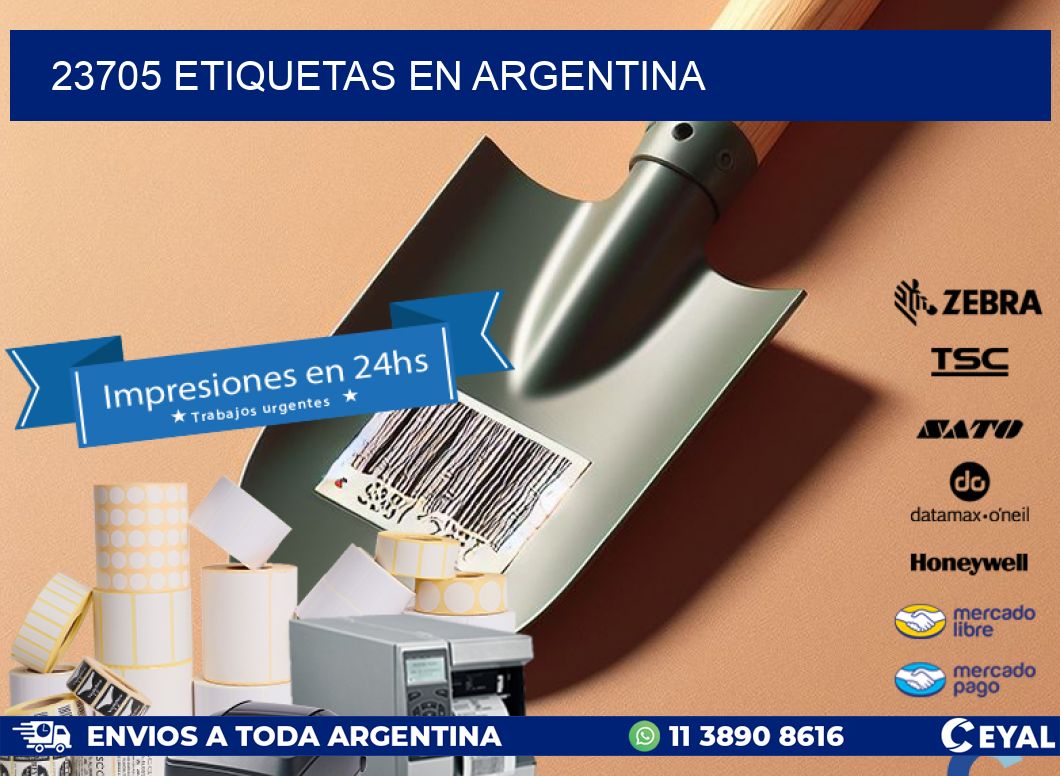 23705 etiquetas en argentina
