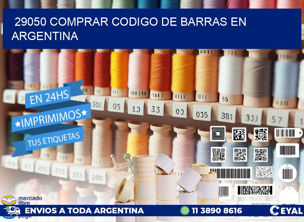 29050 Comprar Codigo de Barras en Argentina