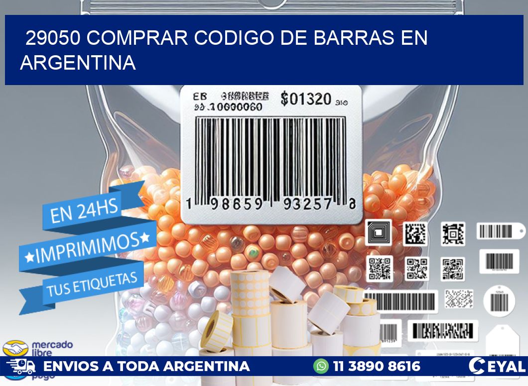 29050 Comprar Codigo de Barras en Argentina