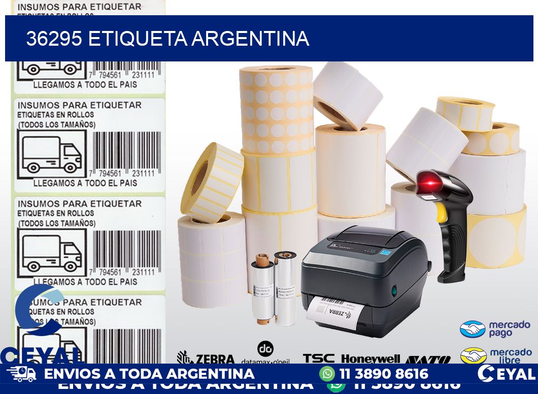 36295 ETIQUETA ARGENTINA