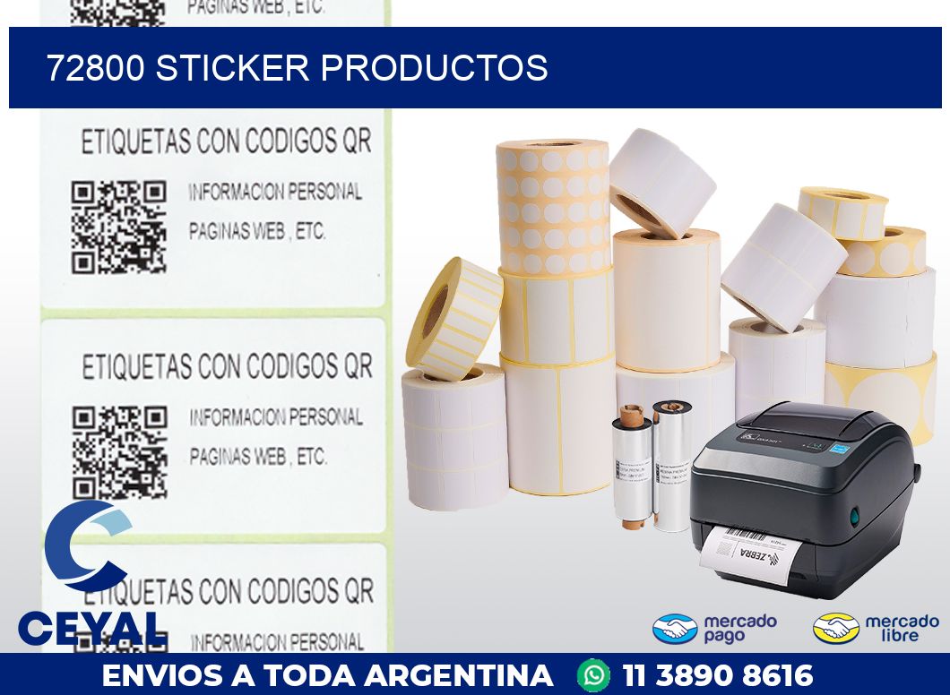 72800 Sticker productos
