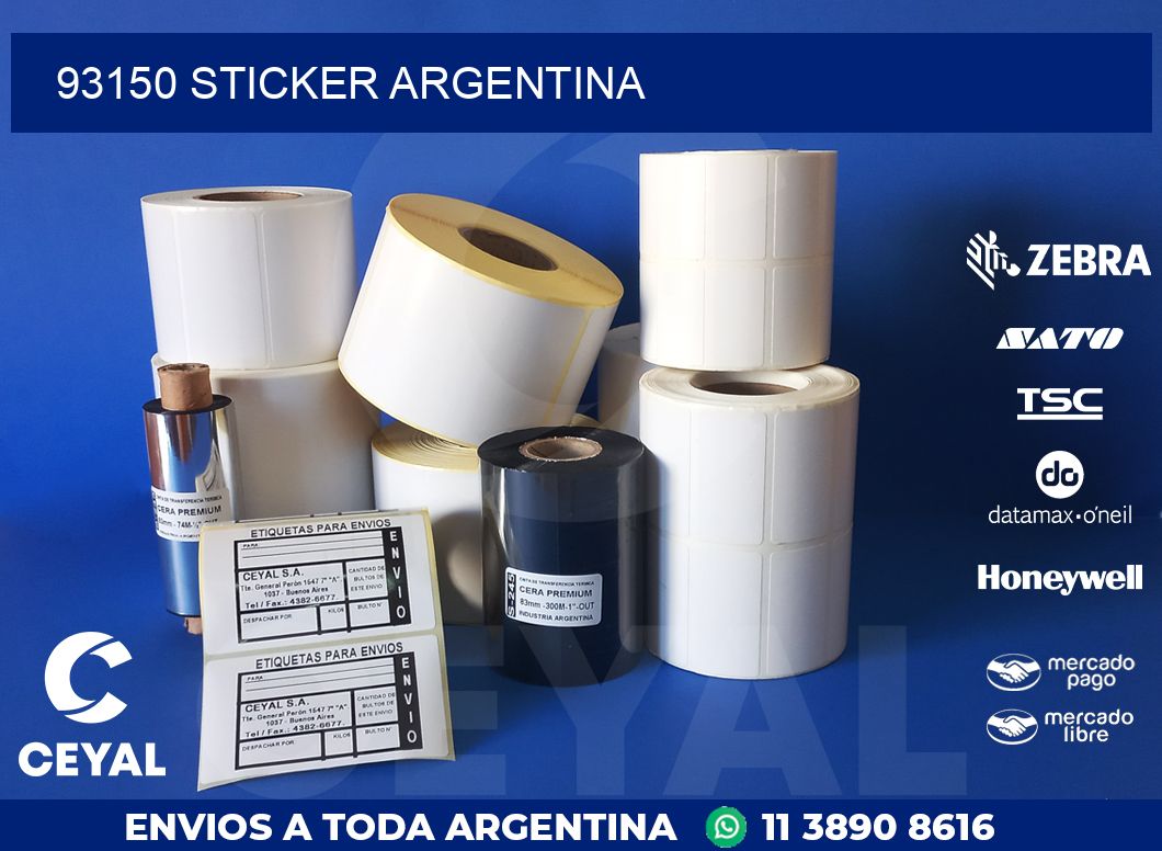 93150 Sticker Argentina