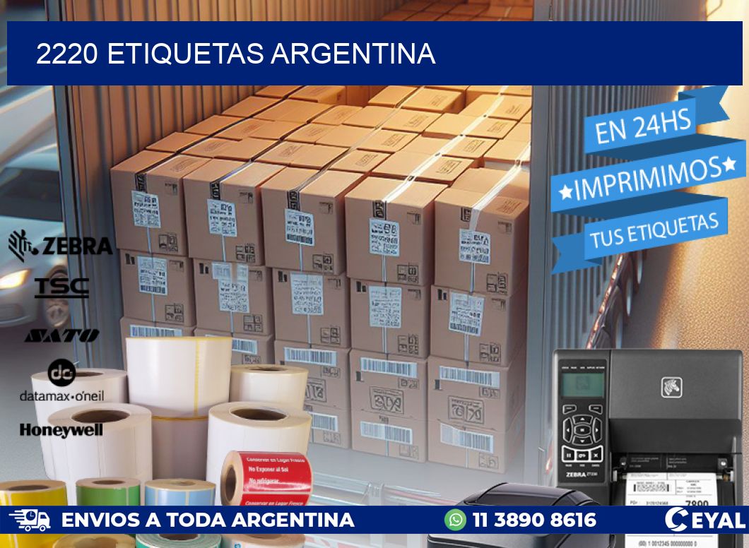 2220 ETIQUETAS ARGENTINA