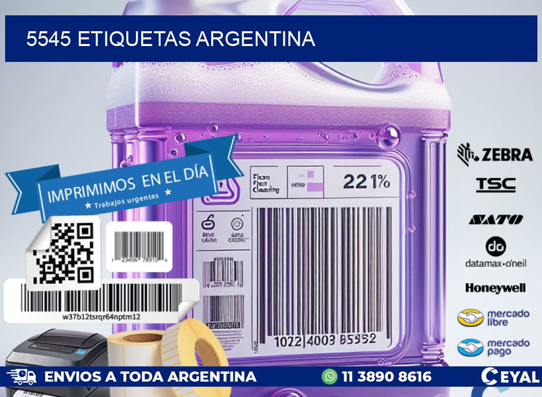 5545 ETIQUETAS ARGENTINA