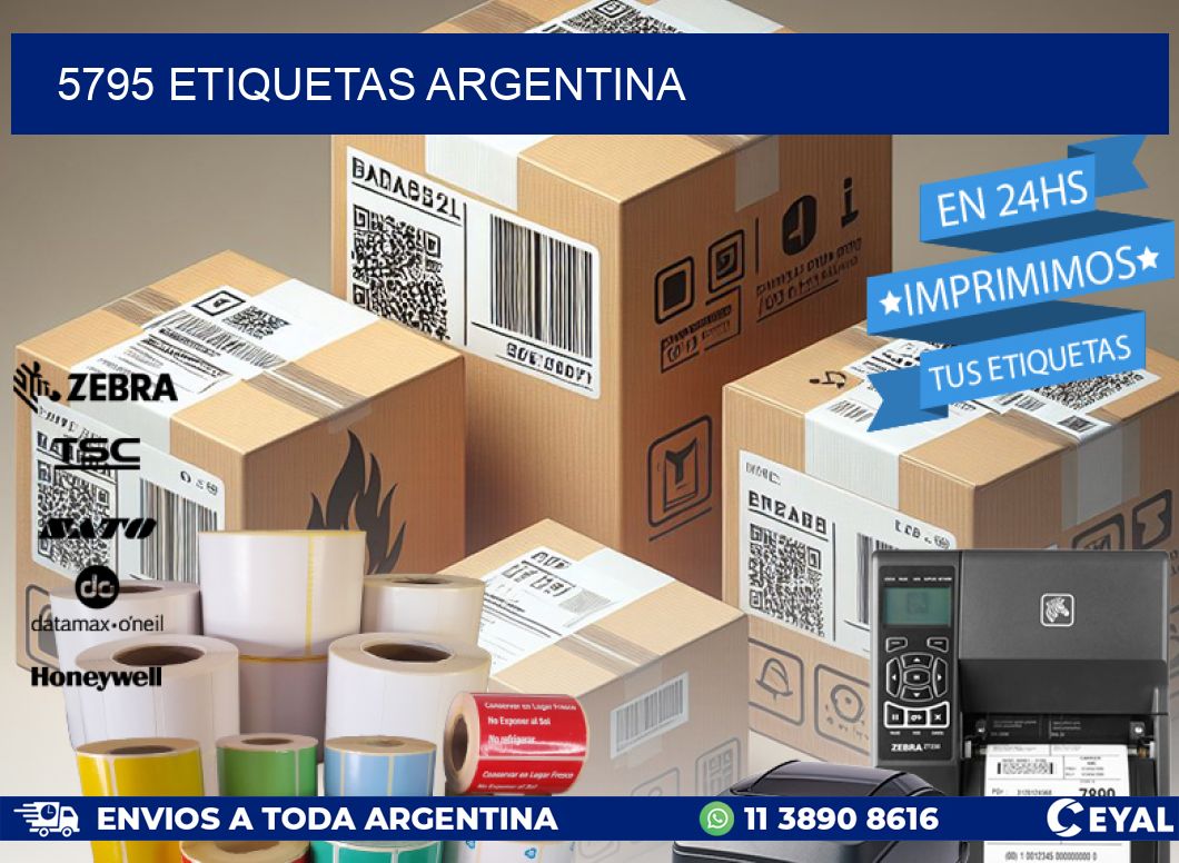5795 ETIQUETAS ARGENTINA