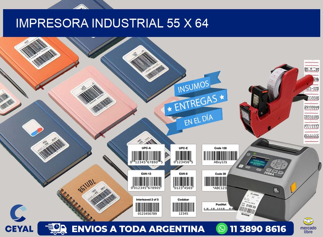 impresora industrial 55 x 64