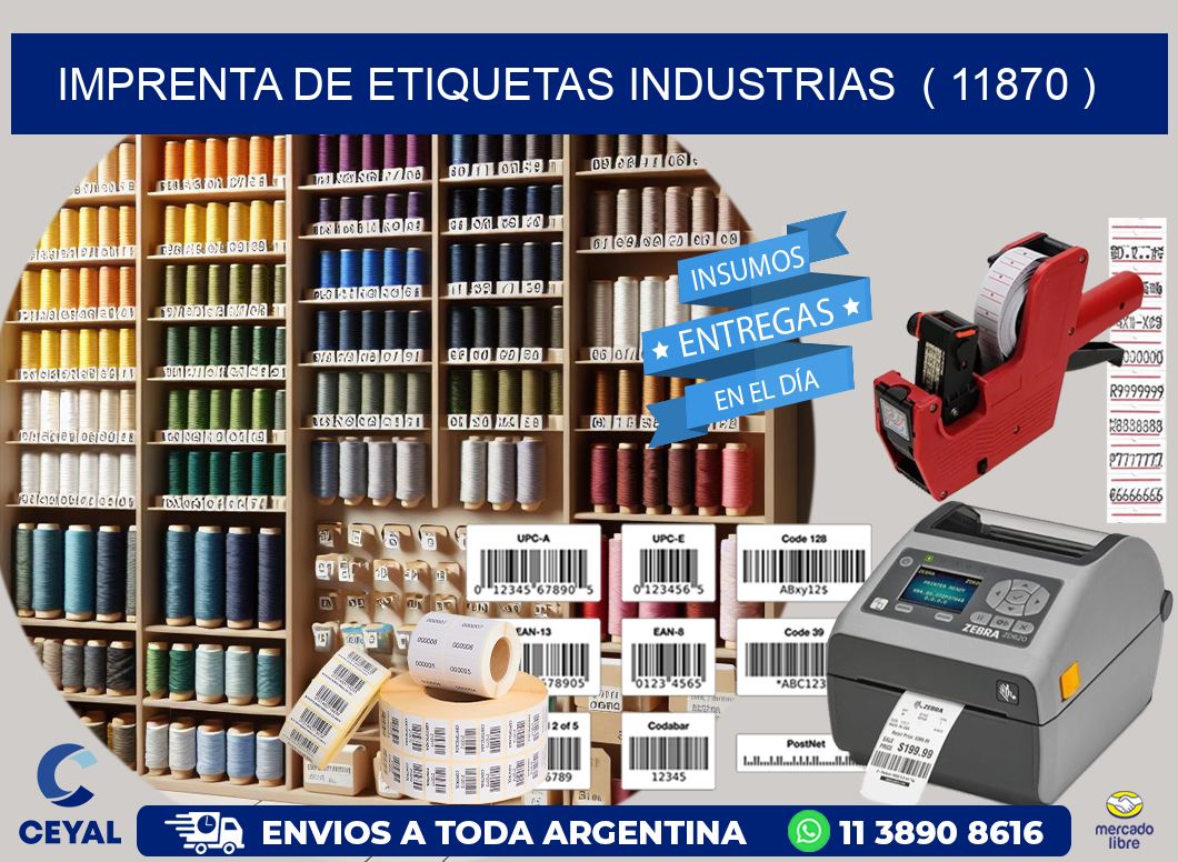 imprenta de etiquetas industrias  ( 11870 )