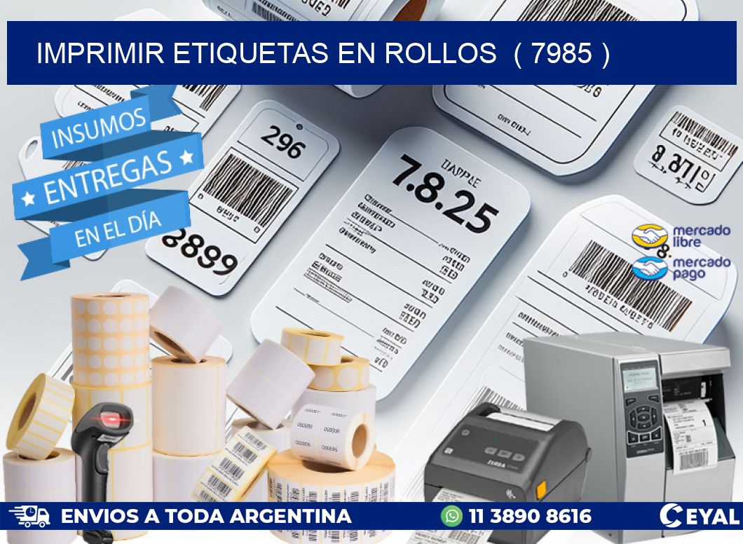 imprimir etiquetas en rollos  ( 7985 )