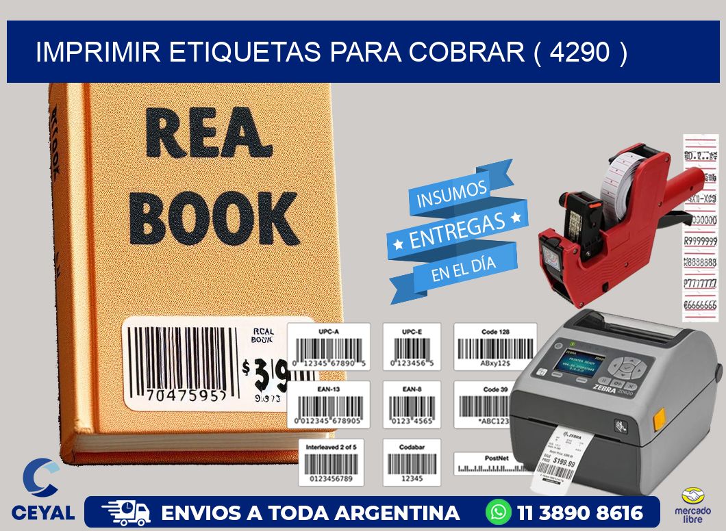 imprimir etiquetas para cobrar ( 4290 )