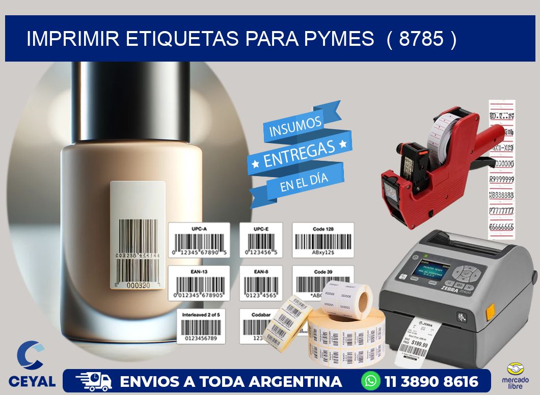 imprimir etiquetas para pymes  ( 8785 )