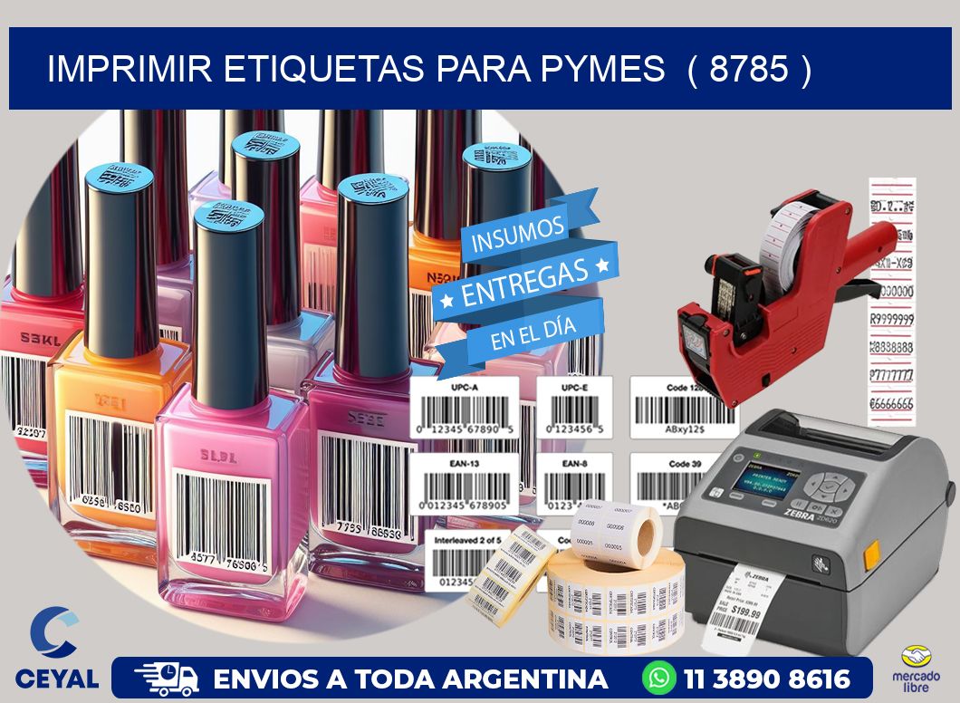 imprimir etiquetas para pymes  ( 8785 )