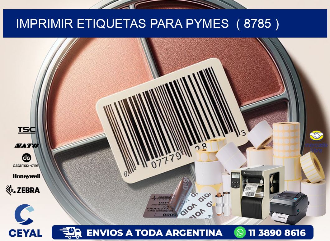 imprimir etiquetas para pymes  ( 8785 )