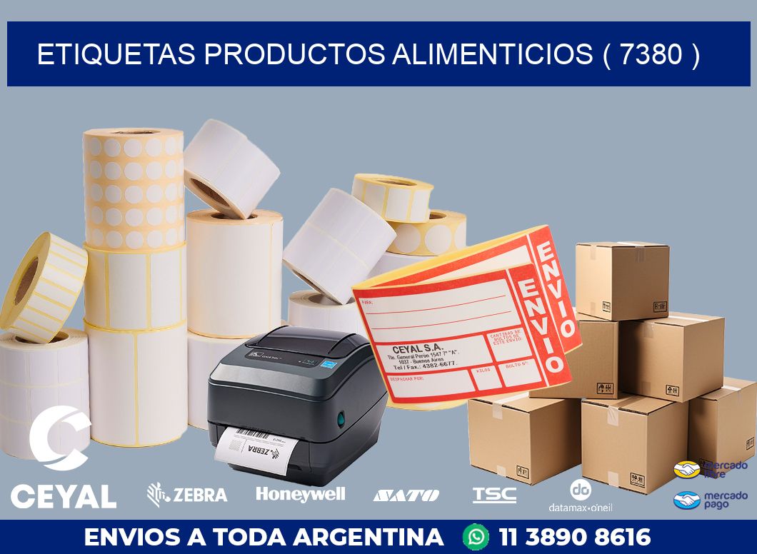 ETIQUETAS PRODUCTOS ALIMENTICIOS ( 7380 )