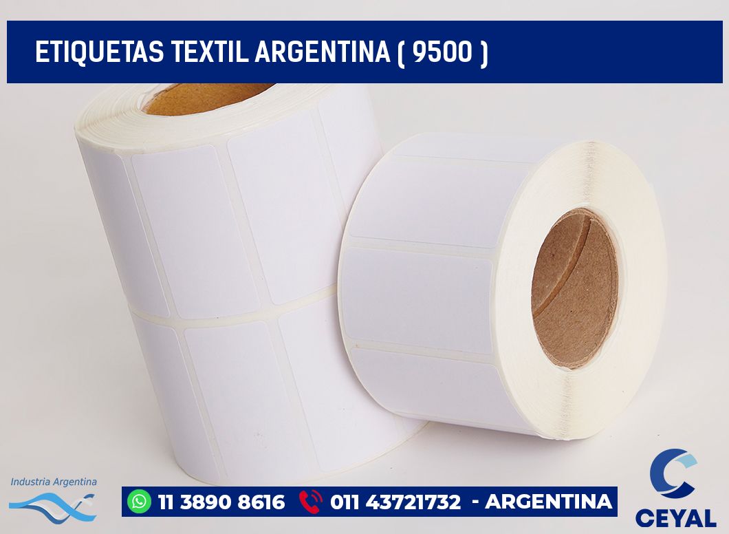 ETIQUETAS TEXTIL ARGENTINA ( 9500 )