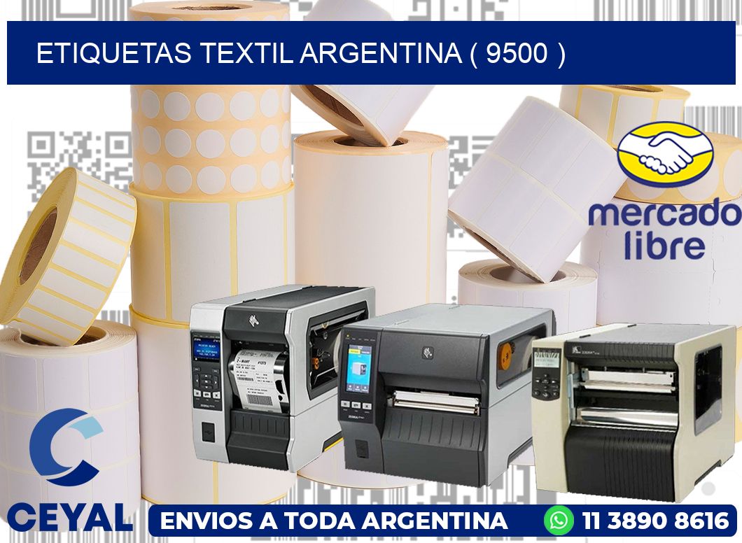 ETIQUETAS TEXTIL ARGENTINA ( 9500 )