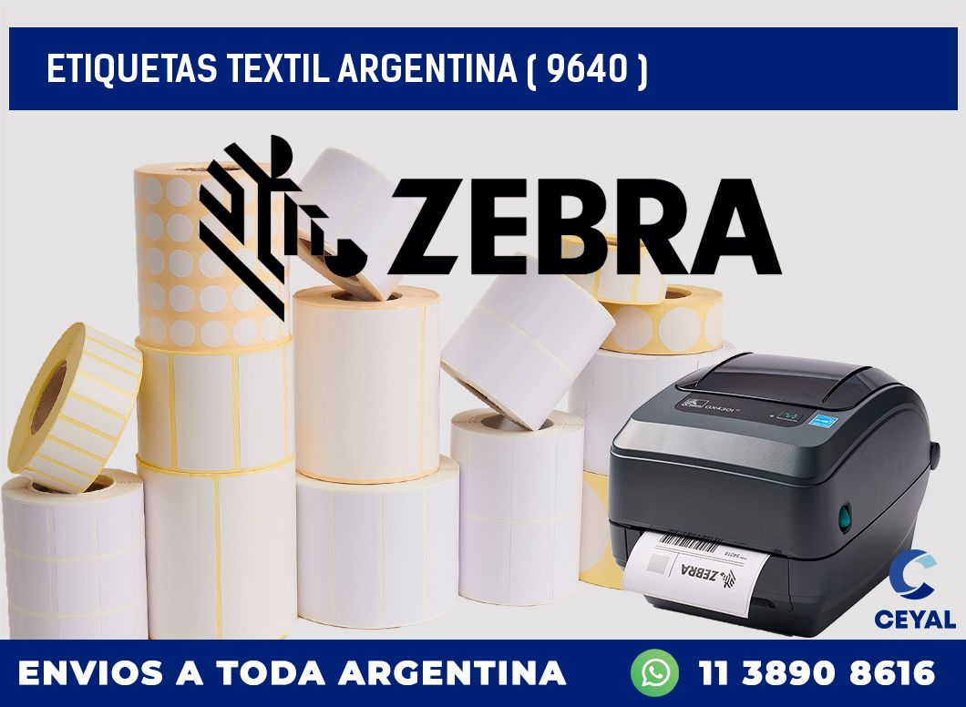 ETIQUETAS TEXTIL ARGENTINA ( 9640 )