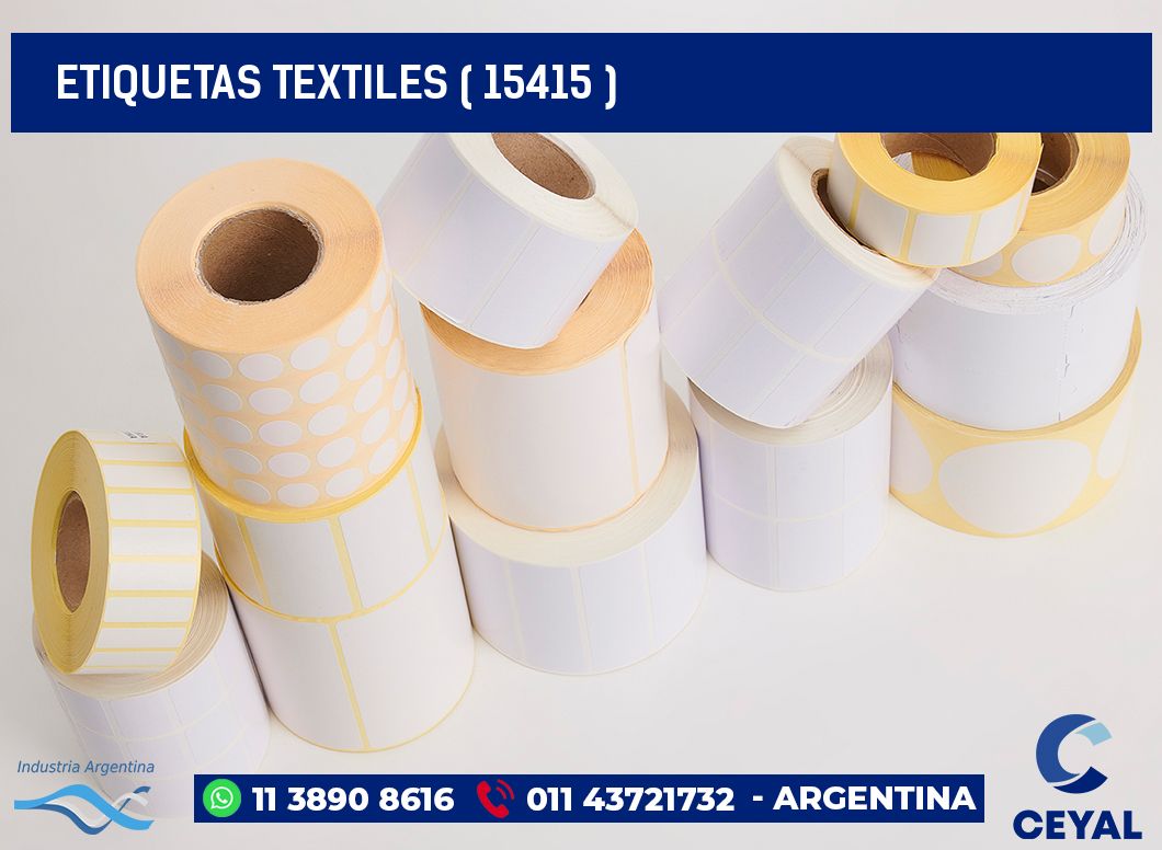 ETIQUETAS TEXTILES ( 15415 )