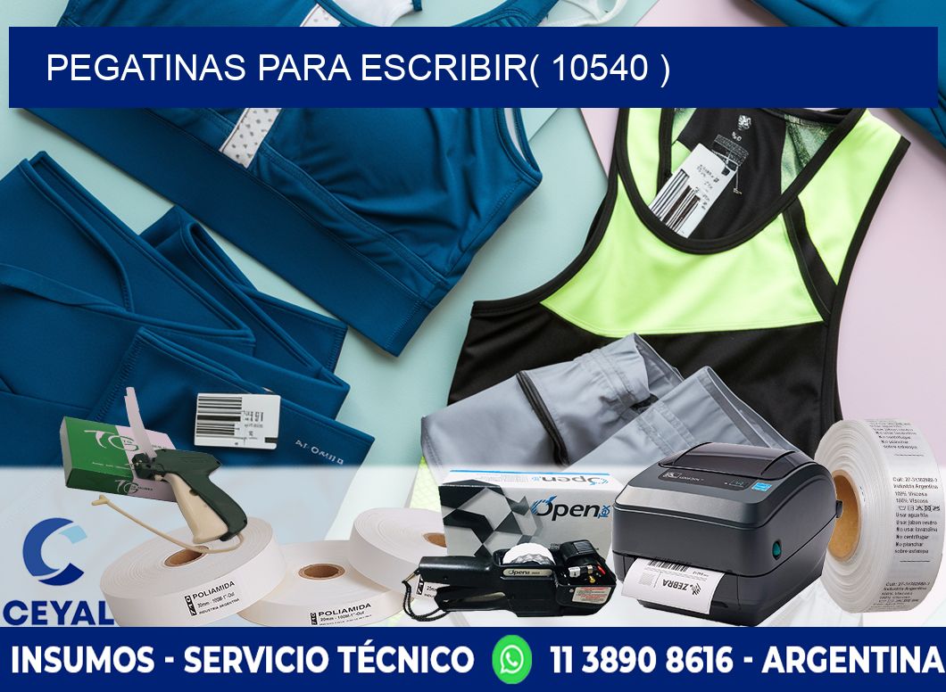 PEGATINAS PARA ESCRIBIR( 10540 )