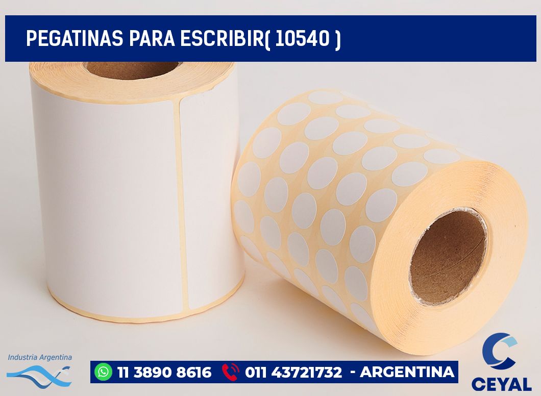 PEGATINAS PARA ESCRIBIR( 10540 )