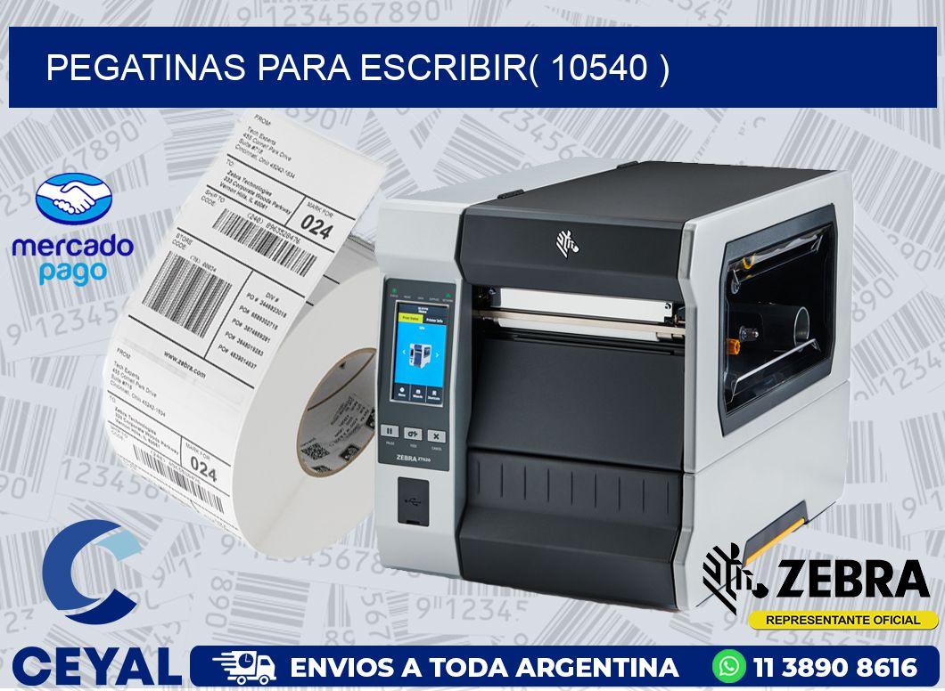 PEGATINAS PARA ESCRIBIR( 10540 )