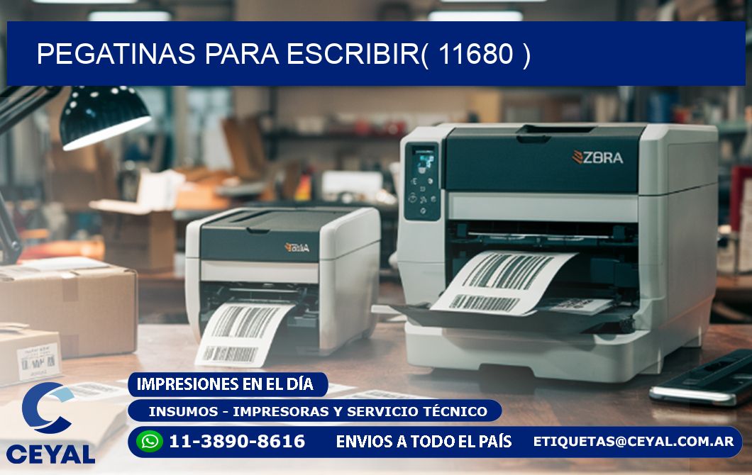 PEGATINAS PARA ESCRIBIR( 11680 )