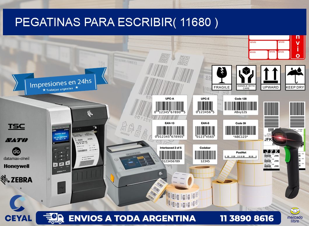 PEGATINAS PARA ESCRIBIR( 11680 )