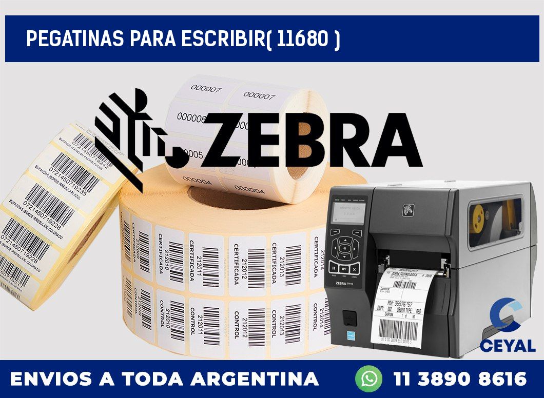 PEGATINAS PARA ESCRIBIR( 11680 )