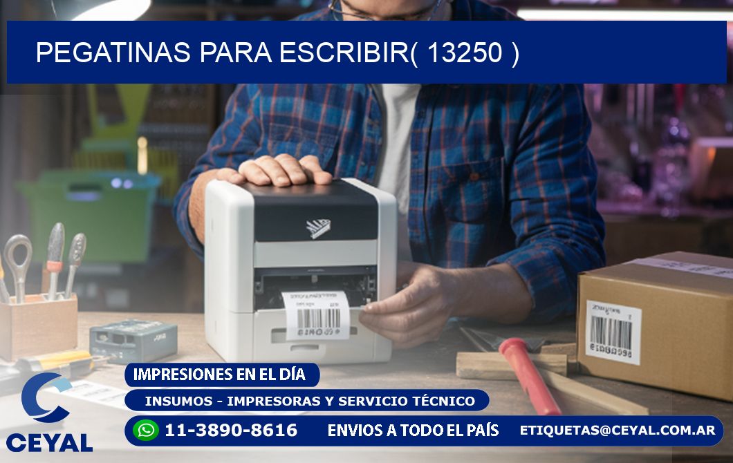 PEGATINAS PARA ESCRIBIR( 13250 )