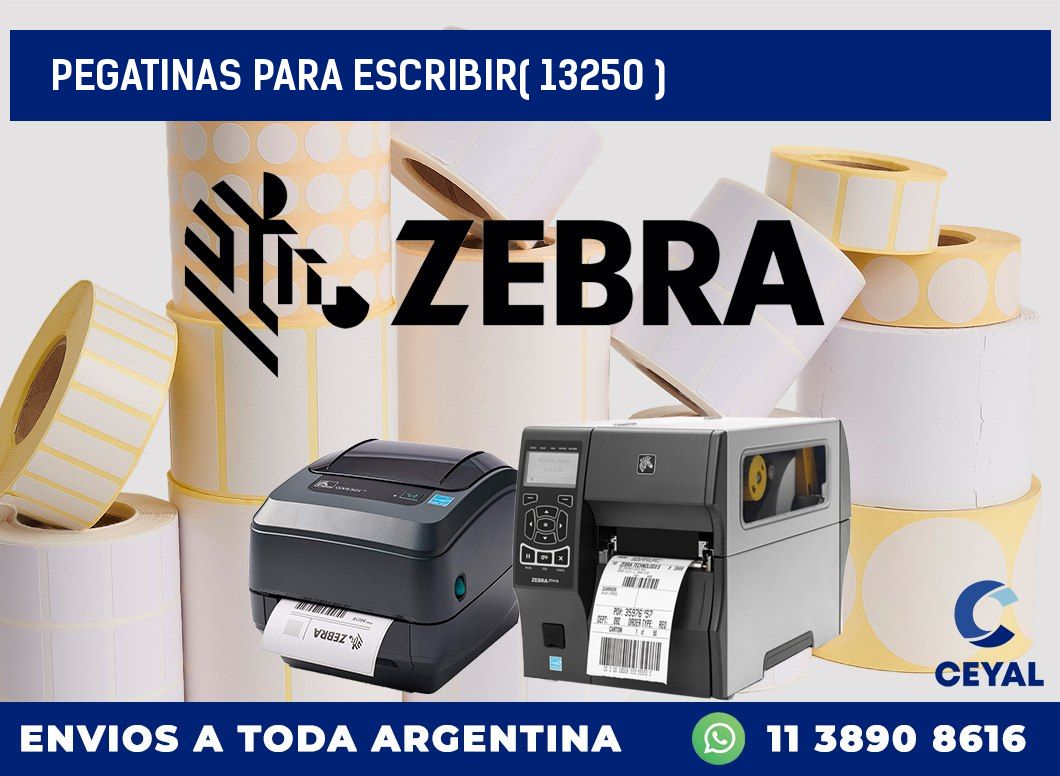 PEGATINAS PARA ESCRIBIR( 13250 )