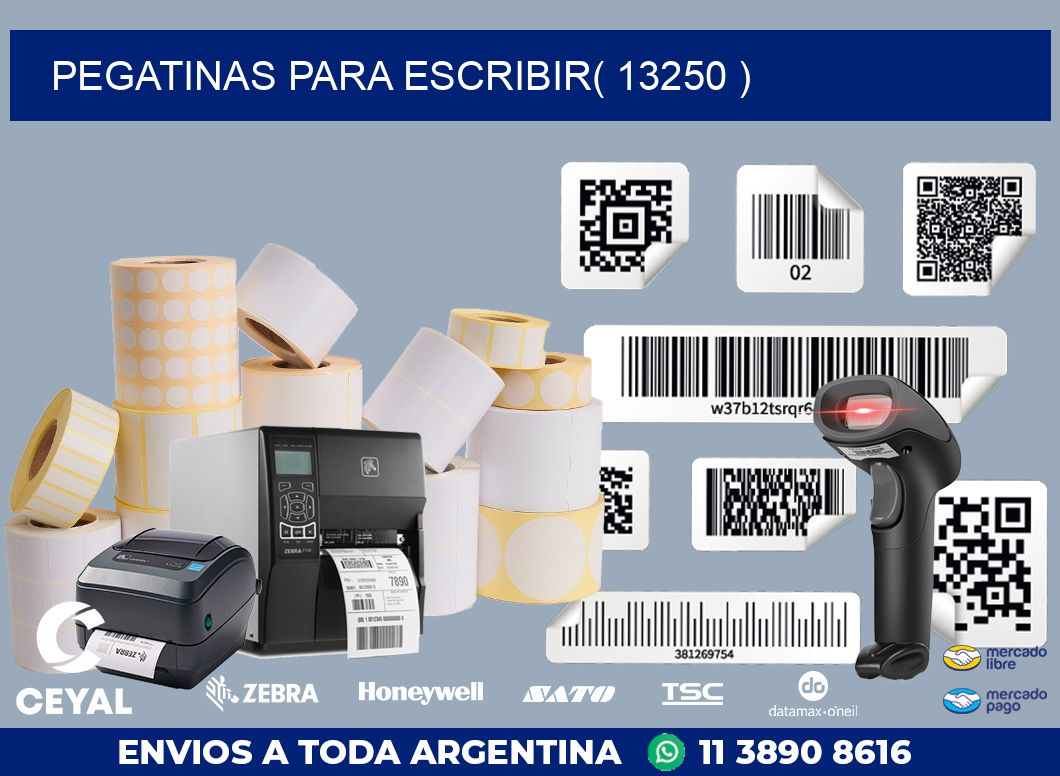 PEGATINAS PARA ESCRIBIR( 13250 )