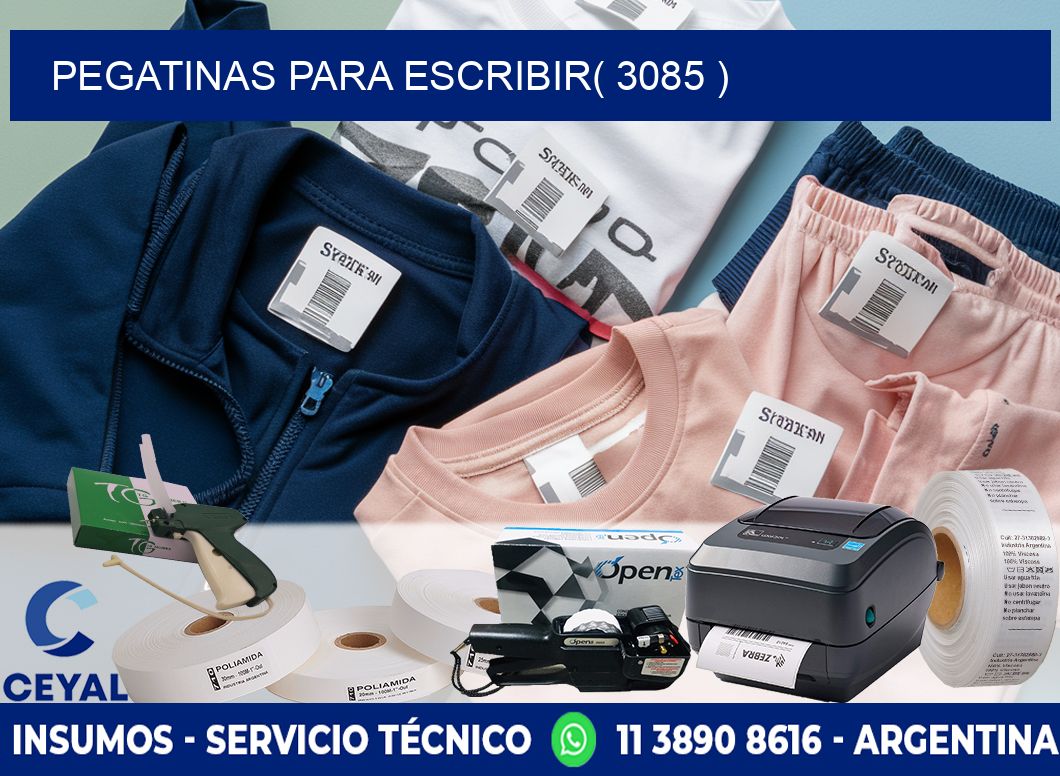 PEGATINAS PARA ESCRIBIR( 3085 )