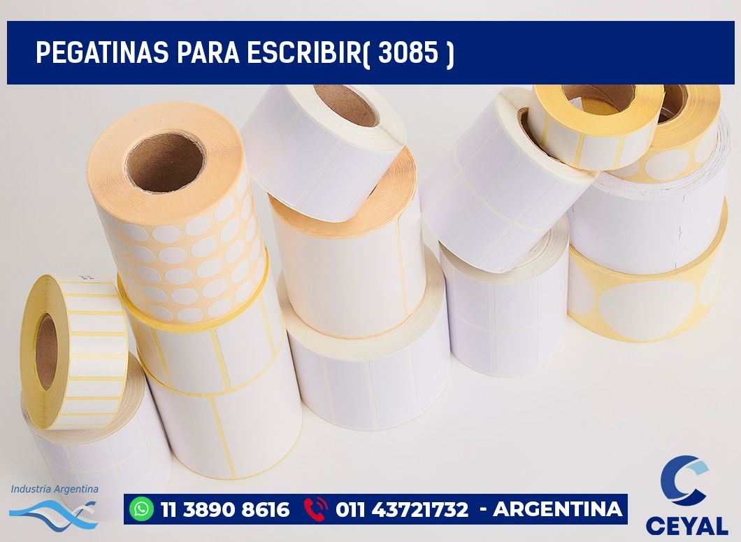 PEGATINAS PARA ESCRIBIR( 3085 )