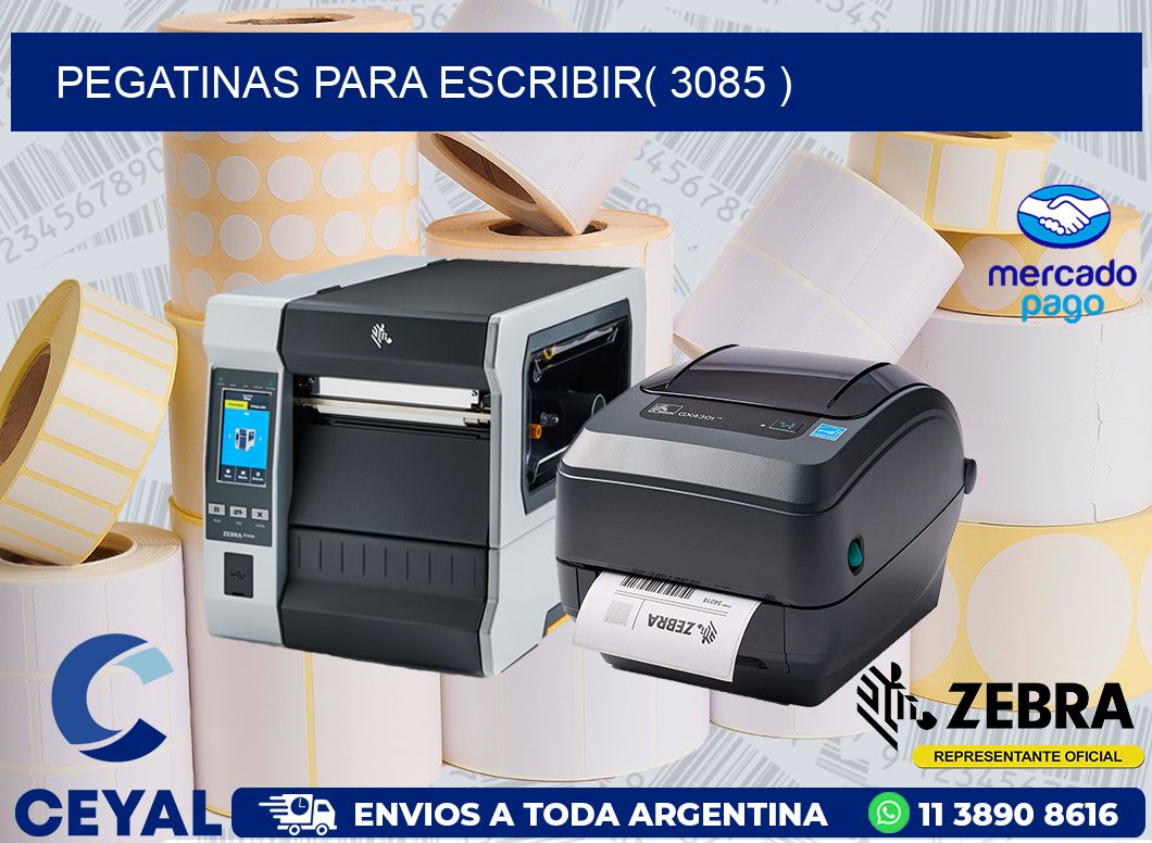 PEGATINAS PARA ESCRIBIR( 3085 )