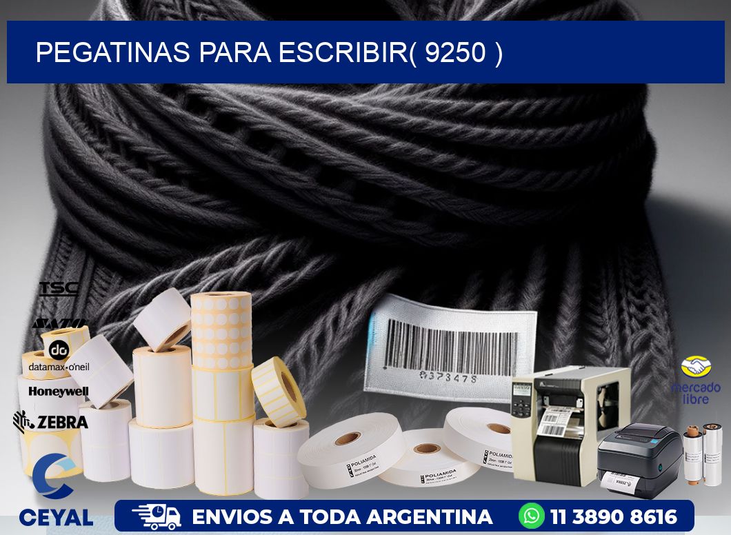 PEGATINAS PARA ESCRIBIR( 9250 )