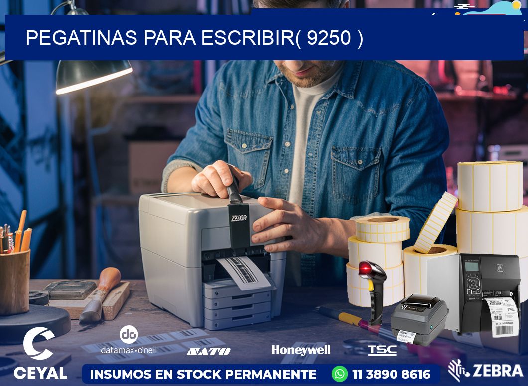 PEGATINAS PARA ESCRIBIR( 9250 )