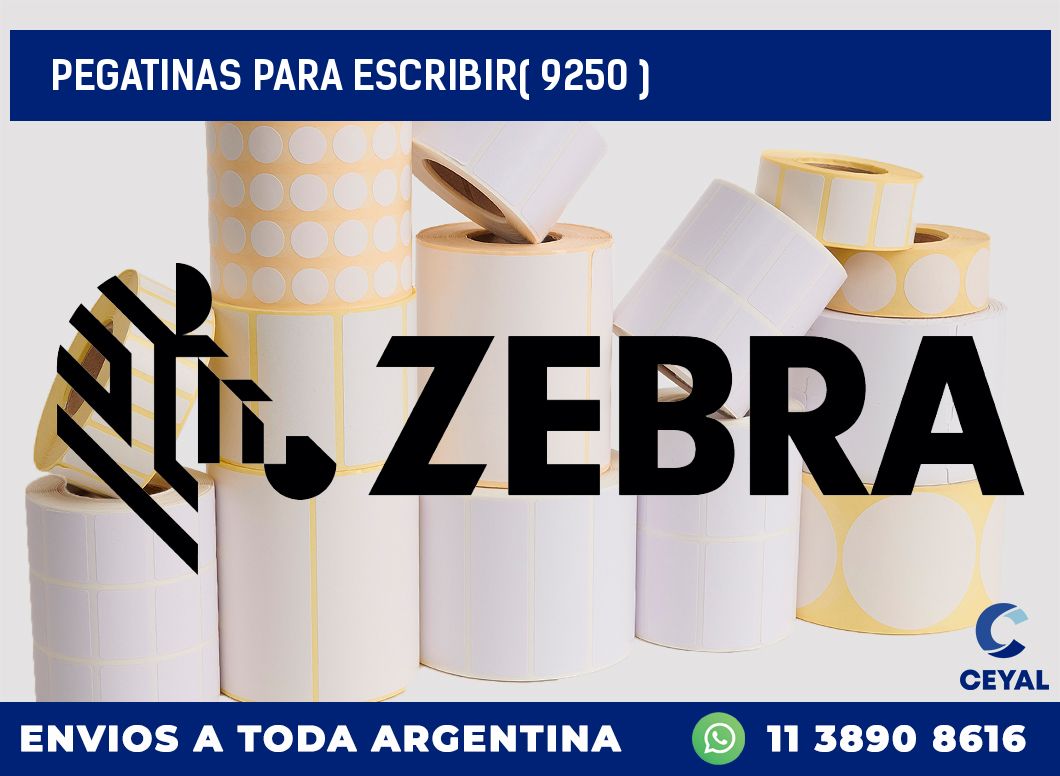 PEGATINAS PARA ESCRIBIR( 9250 )